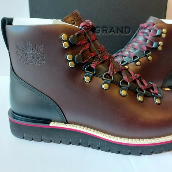 Cole Haan Grand Explore Alpine Leather Hiker Boots - Picture 3 of 8